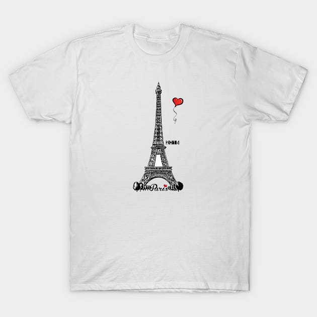 Paris 2015 T-Shirt by TandemUs